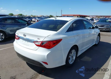 2014 Hyundai Sonata Gls из США, поврежденный, VIN 5NPEB4ACXEH862281
